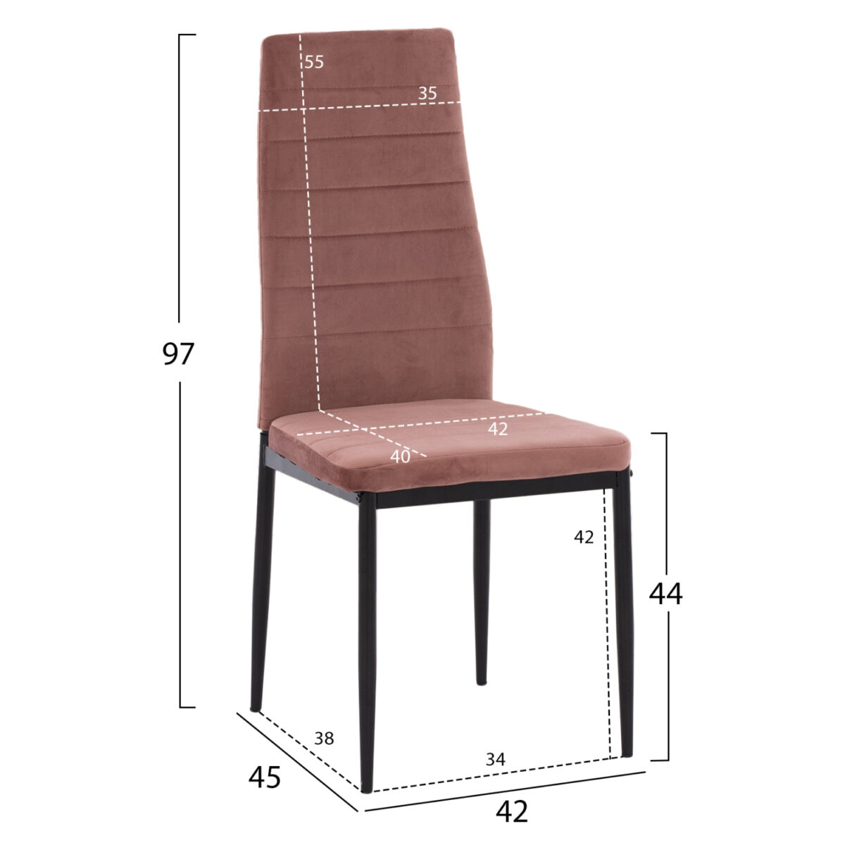 set-trapezarias-5tmch-fb92119902-gyali-m-2 ΣΕΤ ΤΡΑΠΕΖΑΡΙΑΣ 5ΤΜΧ LADY HM21199.02 ΓΥΑΛΙ--ΜΕΤΑΛΛΟ ΣΕ ΜΑΥΡΟ & ΒΕΛΟΥΔΟ ΣΑΠΙΟ ΜΗΛΟ - Image 3