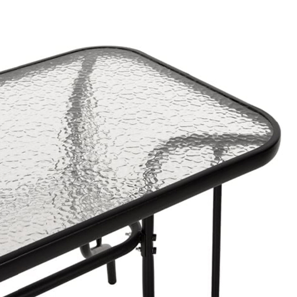 set-trapezarias-exchoroy-fb9519313-trape-3 ΣΕΤ ΤΡΑΠΕΖΑΡΙΑΣ 5ΤΜΧ HM5193.13 ΜΕΤΑΛΛΙΚO ΜΕ 4 ΚΑΡΕΚΛΕΣ & ΤΡΑΠΕΖΙ 110x60 ΜΑΥΡΟ - Image 4