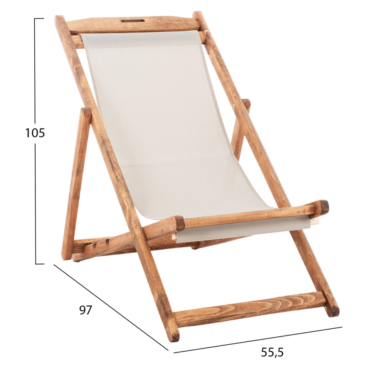 ΣΕΖΛΟΝΓΚ ΛΗΜΝΟΣ ΟΞΙΑ ΕΜΠ/ΣΜΟΣ ΦΥΣΙΚΟΣ ΜΕ PVC 2Χ1 ΕΚΡΟΥ HM11709.60T - Image 2