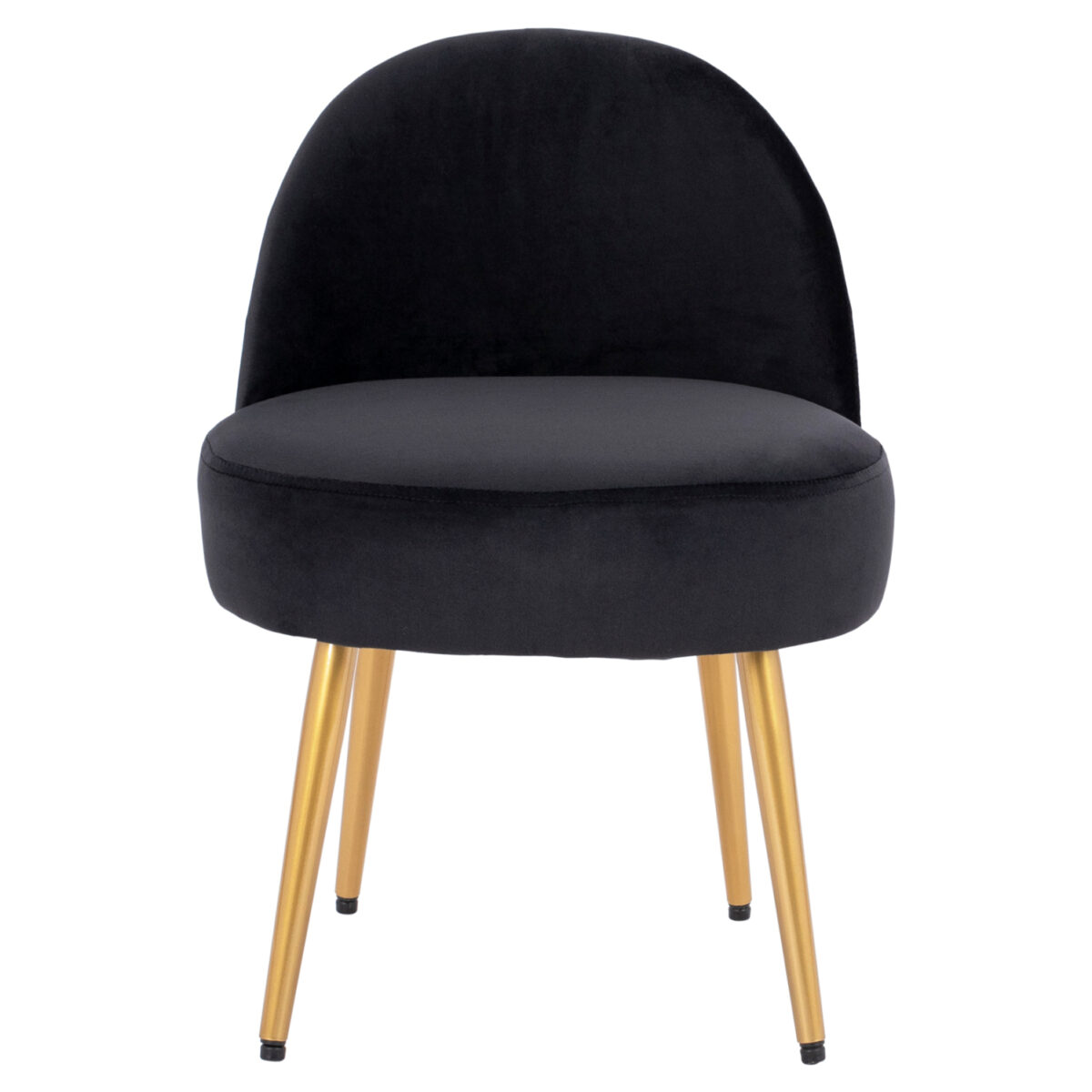 ΣΚΑΜΠΟ ΜΕ ΠΛΑΤΗ YASMINE ΑΠΟ ΜΑΥΡΟ ΒΕΛΟΥΔΟ & ΧΡΥΣΑ ΠΟΔΙΑ HM8395.14 47x43x65Υ εκ. - Image 3