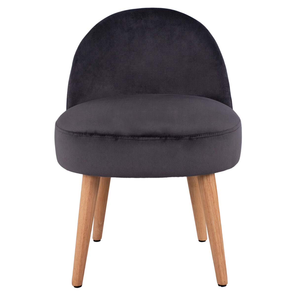 ΣΚΑΜΠΟ ΜΕ ΠΛΑΤΗ YASMINE ΓΚΡΙ ΒΕΛΟΥΔΟ HM8395.01  47x43x63,5Υ εκ.εκ. - Image 3