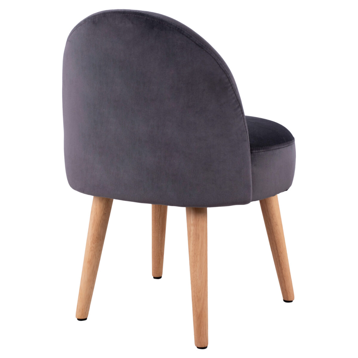 ΣΚΑΜΠΟ ΜΕ ΠΛΑΤΗ YASMINE ΓΚΡΙ ΒΕΛΟΥΔΟ HM8395.01  47x43x63,5Υ εκ.εκ. - Image 5