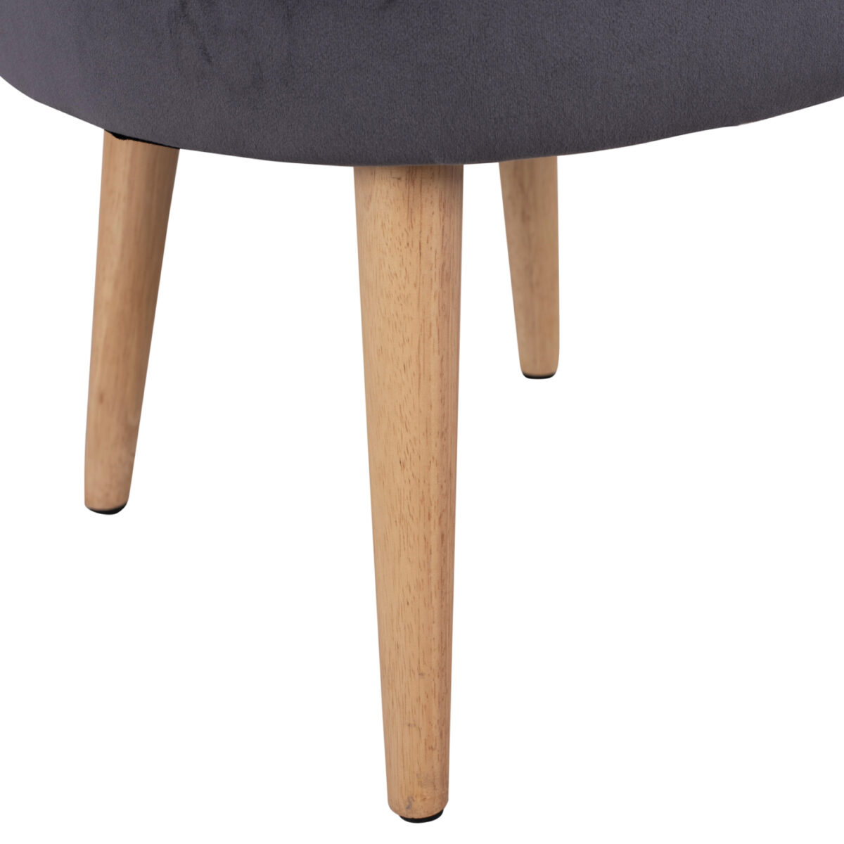 ΣΚΑΜΠΟ ΜΕ ΠΛΑΤΗ YASMINE ΓΚΡΙ ΒΕΛΟΥΔΟ HM8395.01  47x43x63,5Υ εκ.εκ. - Image 9