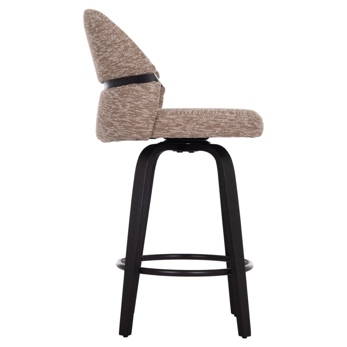 skampo-mpar-peristrefomeno-fb91825002-pl-3 ΣΚΑΜΠΟ ΜΠΑΡ ΠΕΡΙΣΤΡΕΦΟΜΕΝΟ DEKKER HM18250.02 PLYWOOD ΜΑΥΡΟ--ΥΦΑΣΜΑ ΚΑΦΕ 48x54x96Υεκ. - Image 4