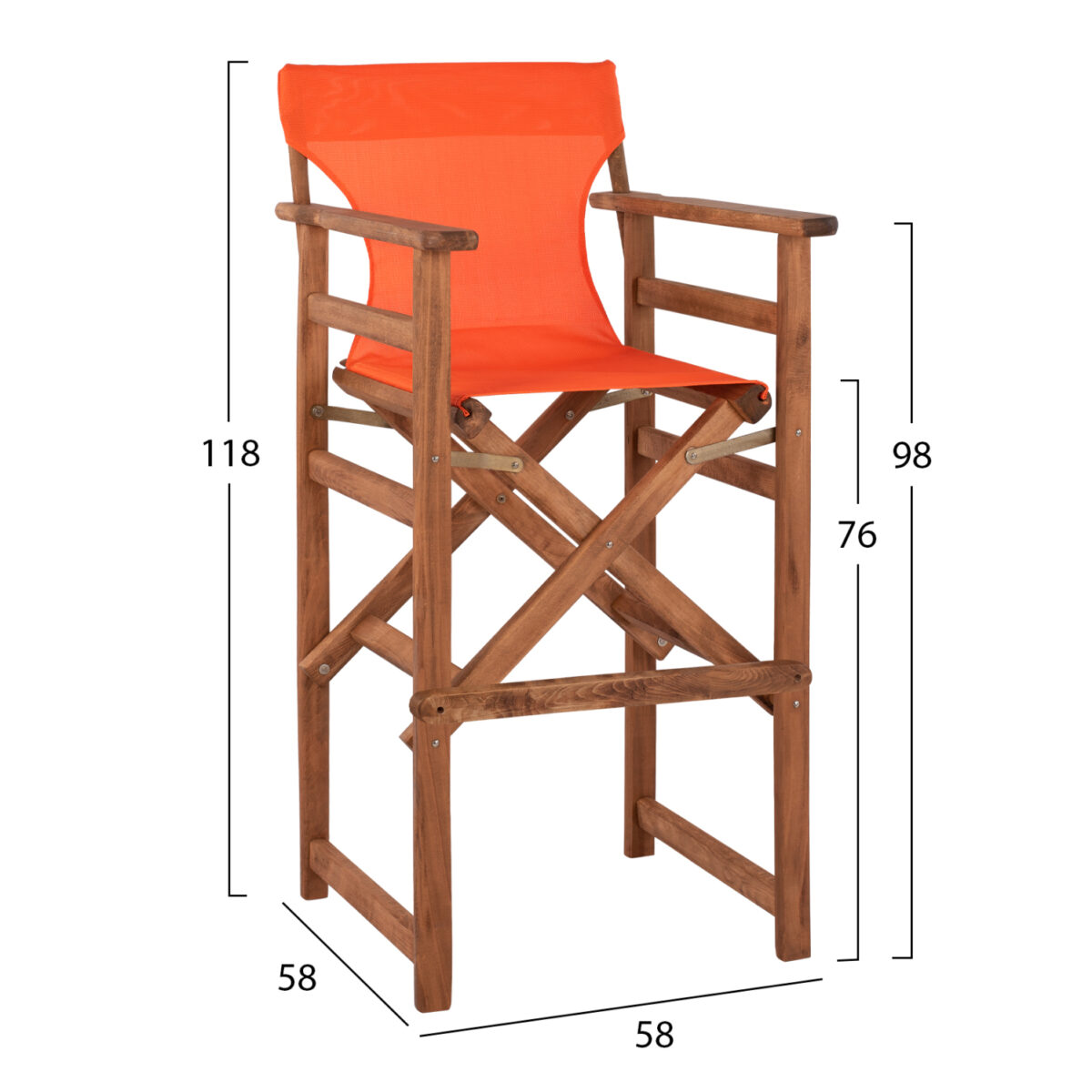 ΣΚΑΜΠΟ ΣΚΗΝΟΘΕΤΗ ΛΗΜΝΟΣ ΚΑΡΥΔΙ ΜΕ TEXTILENE ΠΟΡΤΟΚΑΛΙ HM10374.02 - Image 2