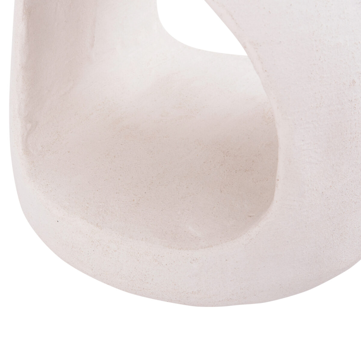 ΣΚΑΜΠΟ ΣΤΡΟΓΓΥΛΟ ΣΕΙΡΑ SANTORINI HM18056 ΠΟΛΥΡΗΤΙΝΗ ΣΕ ΥΠΟΛΕΥΚΟ ΧΡΩΜΑ Φ38x47Yεκ. - Image 7