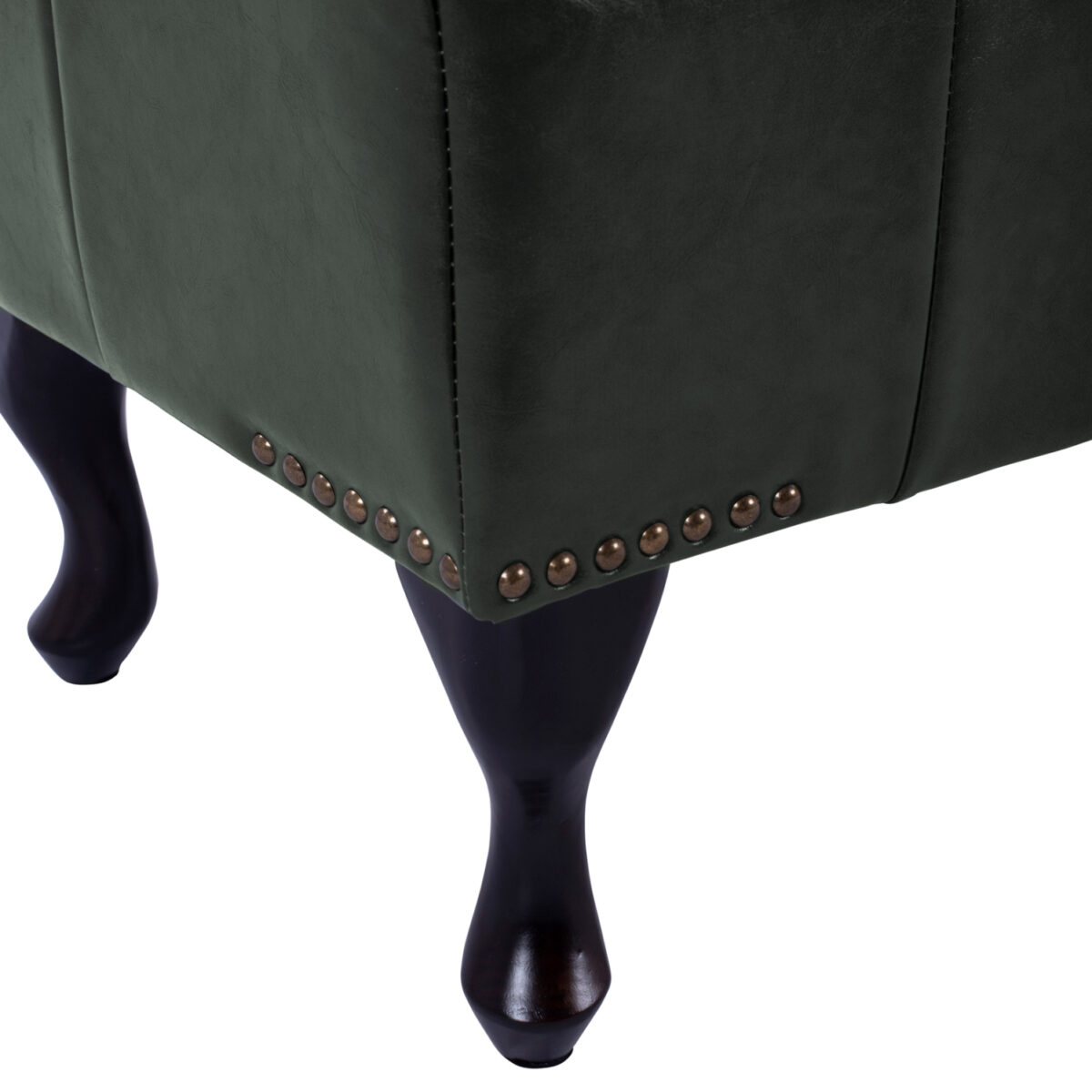 ΤΑΜΠΟΥΡΕ ΥΠΟΠΟΔΙΟ T.CHESTERFIELD EMMA HM226.08 PU ΚΥΠΑΡΙΣΣΙ-ΜΑΥΡΑ ΠΟΔΙΑ 80x45x39Yεκ. - Image 6