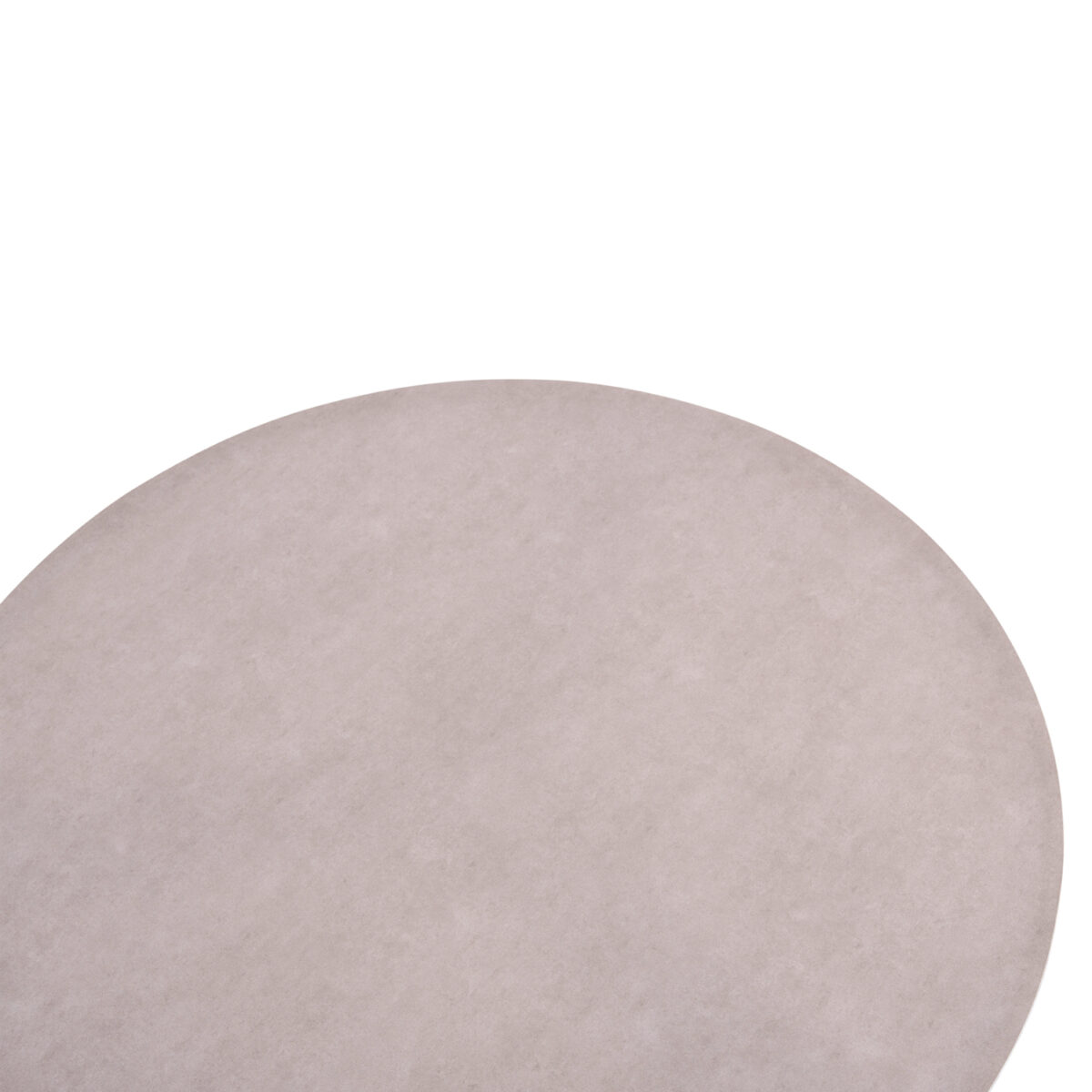 ΤΡΑΠΕΖΙ ΑΛΟΥΜΙΝΙΟΥ DOSUN HM6201.02 ΚΡΕΜ ΣΚΕΛΕΤΟΣ-3D PRINT ΓΥΑΛΙ-ΚΕΡΑΜΙΚΟ LOOK Φ120εκ - Image 5