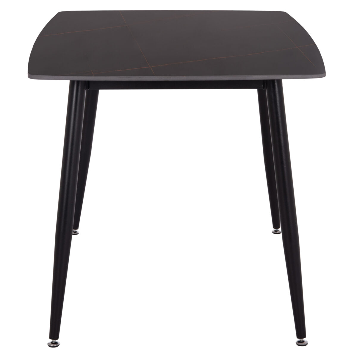 ΤΡΑΠΕΖΙ RAVEN HM18149.02 ΚΕΡΑΜΙΚΟ TOP ΜΕ ΟΨΗ ΜΑΥΡΟ ΜΑΡΜΑΡΟ 140x80x74Υεκ. - Image 5