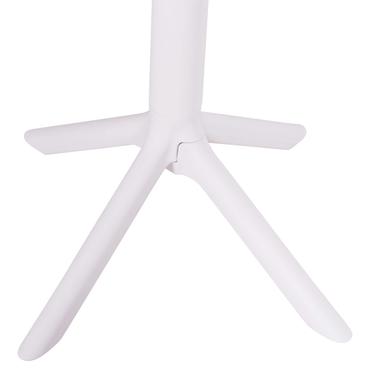 ΤΡΑΠΕΖΙ ΜΠΑΡ ΣΤΡΟΓΓΥΛΟ TERRIN HM6126.11 ΠΟΛΥΠΡΟΠΥΛΕΝΙΟ ΛΕΥΚΟ Φ60x106Υεκ. - Image 8