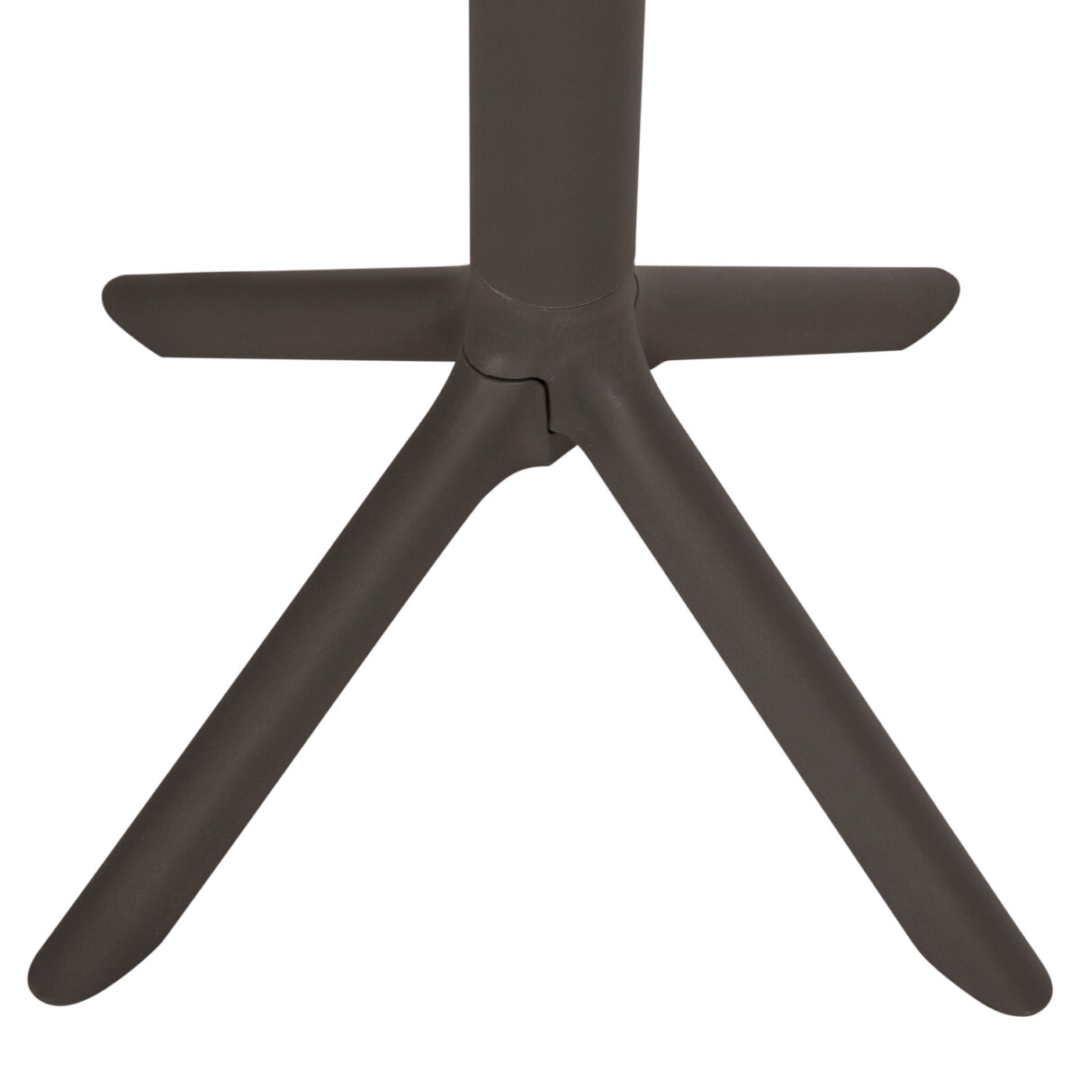 ΤΡΑΠΕΖΙ ΜΠΑΡ ΣΤΡΟΓΓΥΛΟ TERRIN HM6126.15 ΠΟΛΥΠΡΟΠΥΛΕΝΙΟ DARK OLIVE GREEN Φ60x106Υεκ. - Image 8