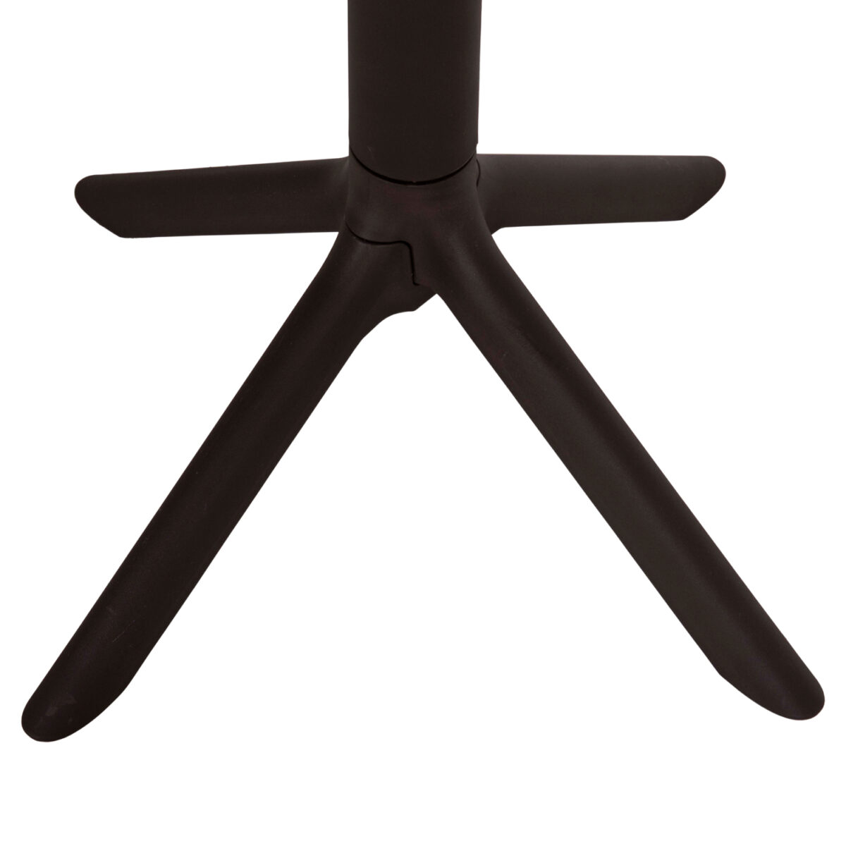 ΤΡΑΠΕΖΙ ΠΟΛΥΠΡΟΠΥΛΕΝΙΟΥ ΣΤΡΟΓΓΥΛΟ TERRIN HM6124.13 ΚΑΦΕ Φ60x75Υεκ. - Image 8