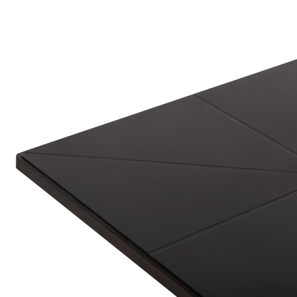 ΤΡΑΠΕΖΙ ΠΟΛΥΠΡΟΠΥΛΕΝΙΟΥ ΤΕΤΡΑΓΩΝΟ TERRIN HM6125.12 ΜΑΥΡΟ 60,5x60,5x76,5Υεκ. - Image 5