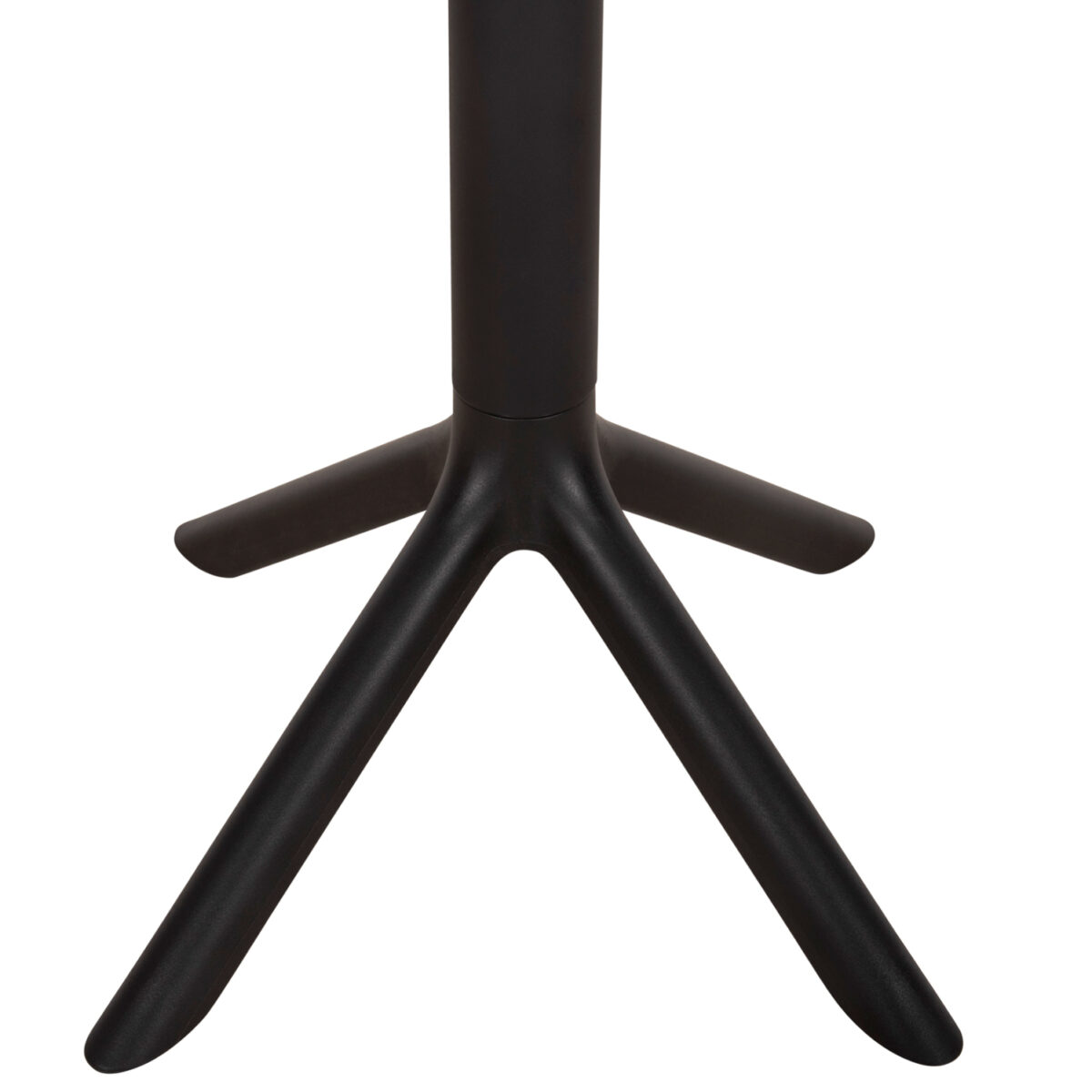 ΤΡΑΠΕΖΙ ΠΟΛΥΠΡΟΠΥΛΕΝΙΟΥ ΤΕΤΡΑΓΩΝΟ TERRIN HM6125.12 ΜΑΥΡΟ 60,5x60,5x76,5Υεκ. - Image 6