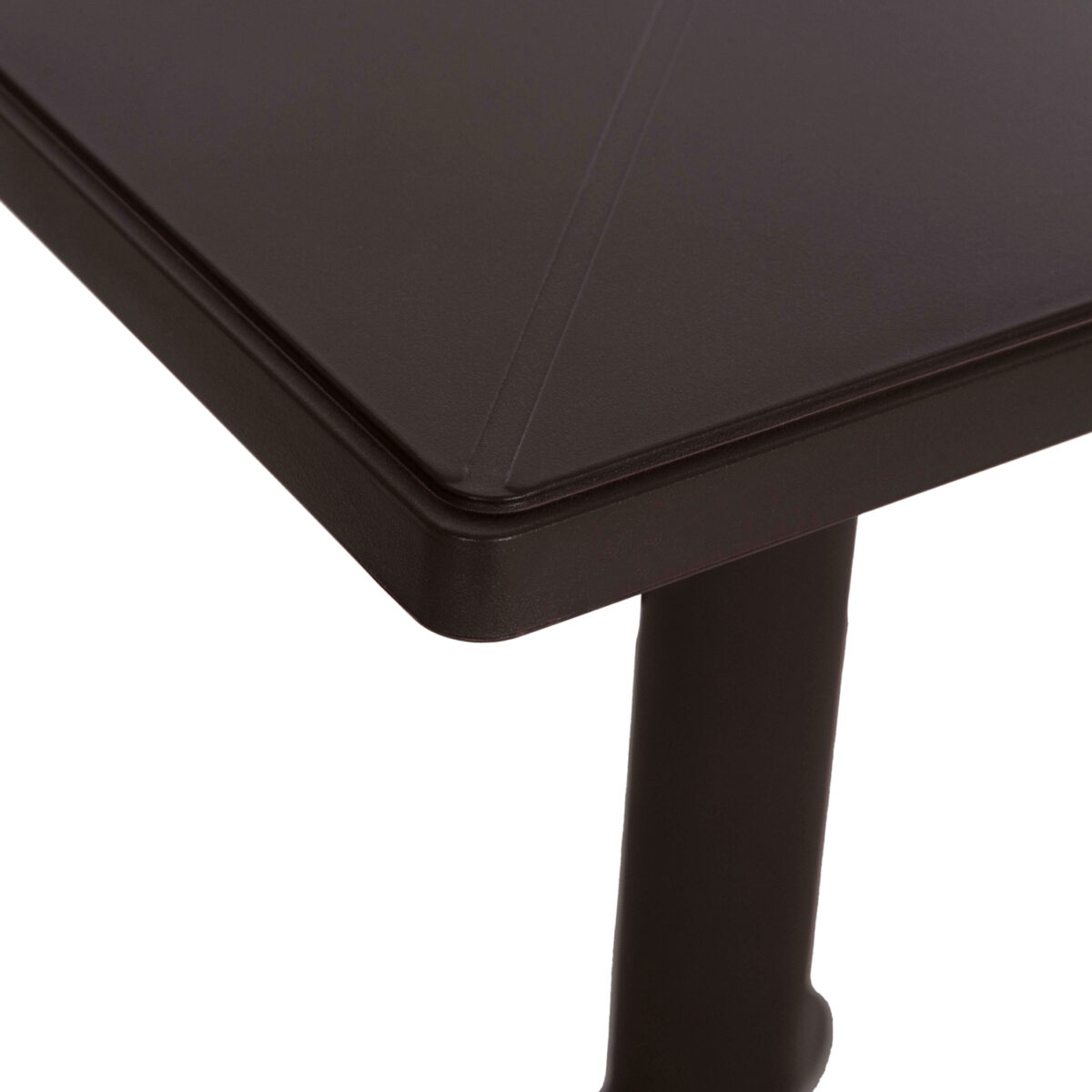 ΤΡΑΠΕΖΙ ΠΟΛΥΠΡΟΠΥΛΕΝΙΟΥ ΤΕΤΡΑΓΩΝΟ TERRIN HM6125.13 ΚΑΦΕ 60x60x75Υεκ. - Image 6