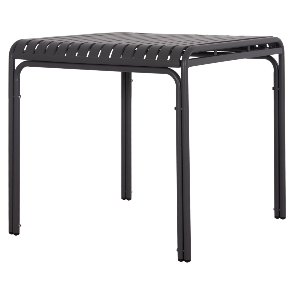 ΤΡΑΠΕΖΙ ΤΕΤΡΑΓΩΝΟ ΑΛΟΥΜΙΝΙΟΥ RACHEL HM6338.01 ΓΚΡΙ 80x80x76Υεκ. - Image 5