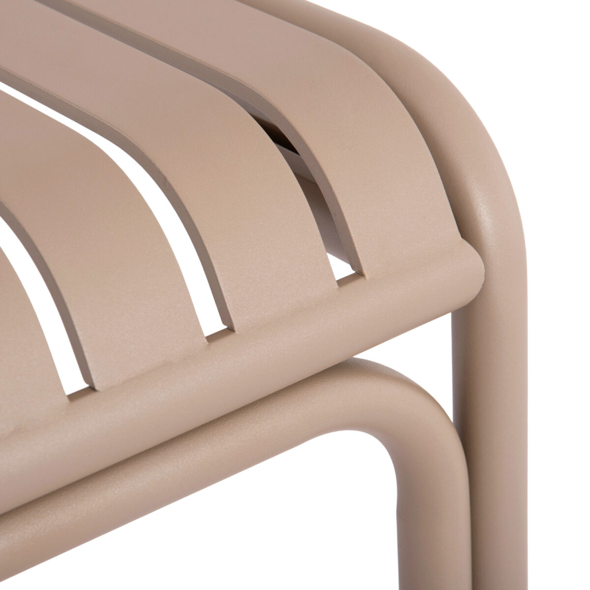 ΤΡΑΠΕΖΙ ΤΕΤΡΑΓΩΝΟ ΑΛΟΥΜΙΝΙΟΥ RACHEL HM6338.04 ΣΑΜΠΑΝΙ 80x80x76Υεκ. - Image 6