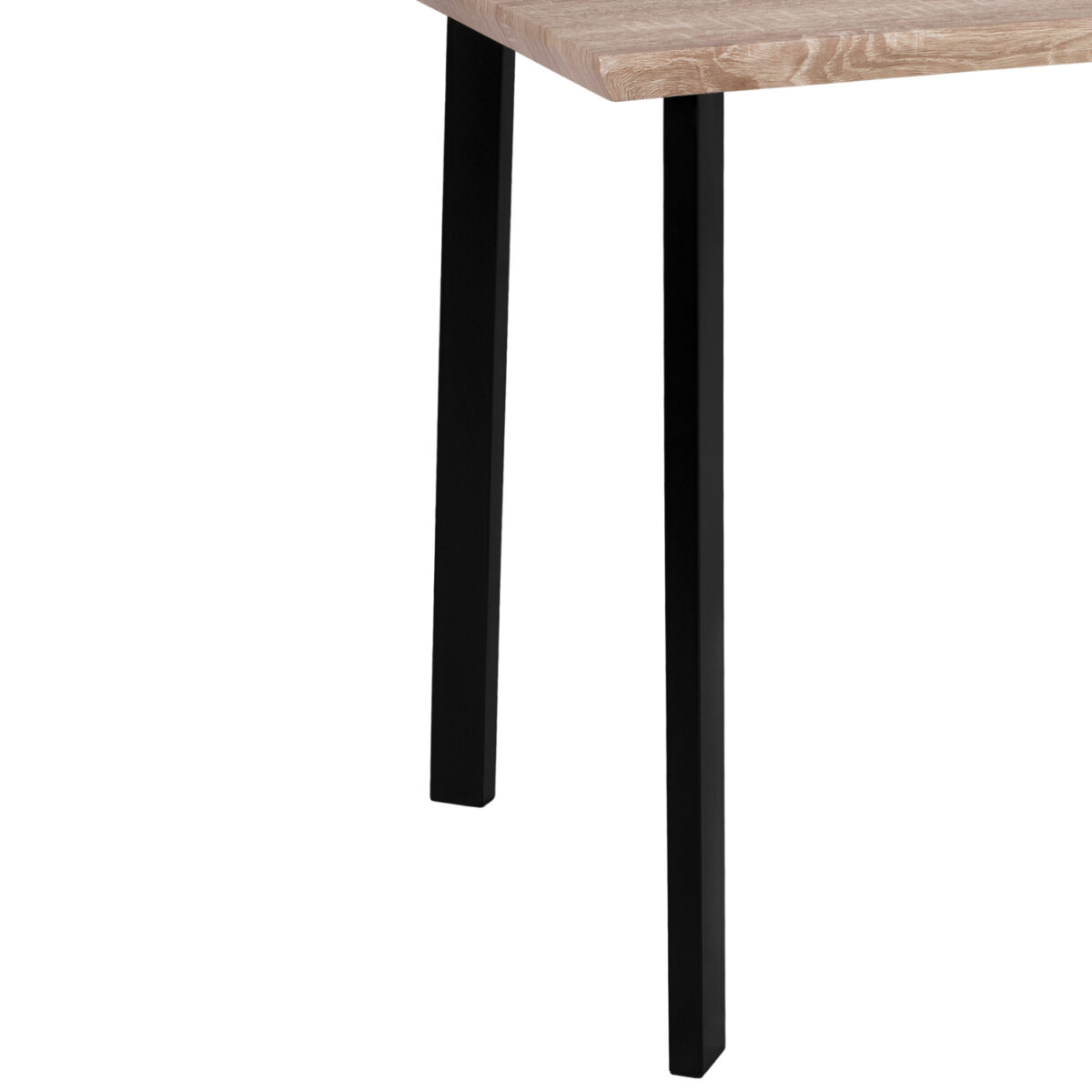 ΤΡΑΠΕΖΙ ΤΡΑΠΕΖΑΡΙΑΣ PALANI 110X70 SONAMA ΜΕ ΜΑΥΡΑ ΠΟΔΙΑ HM8333 - Image 5