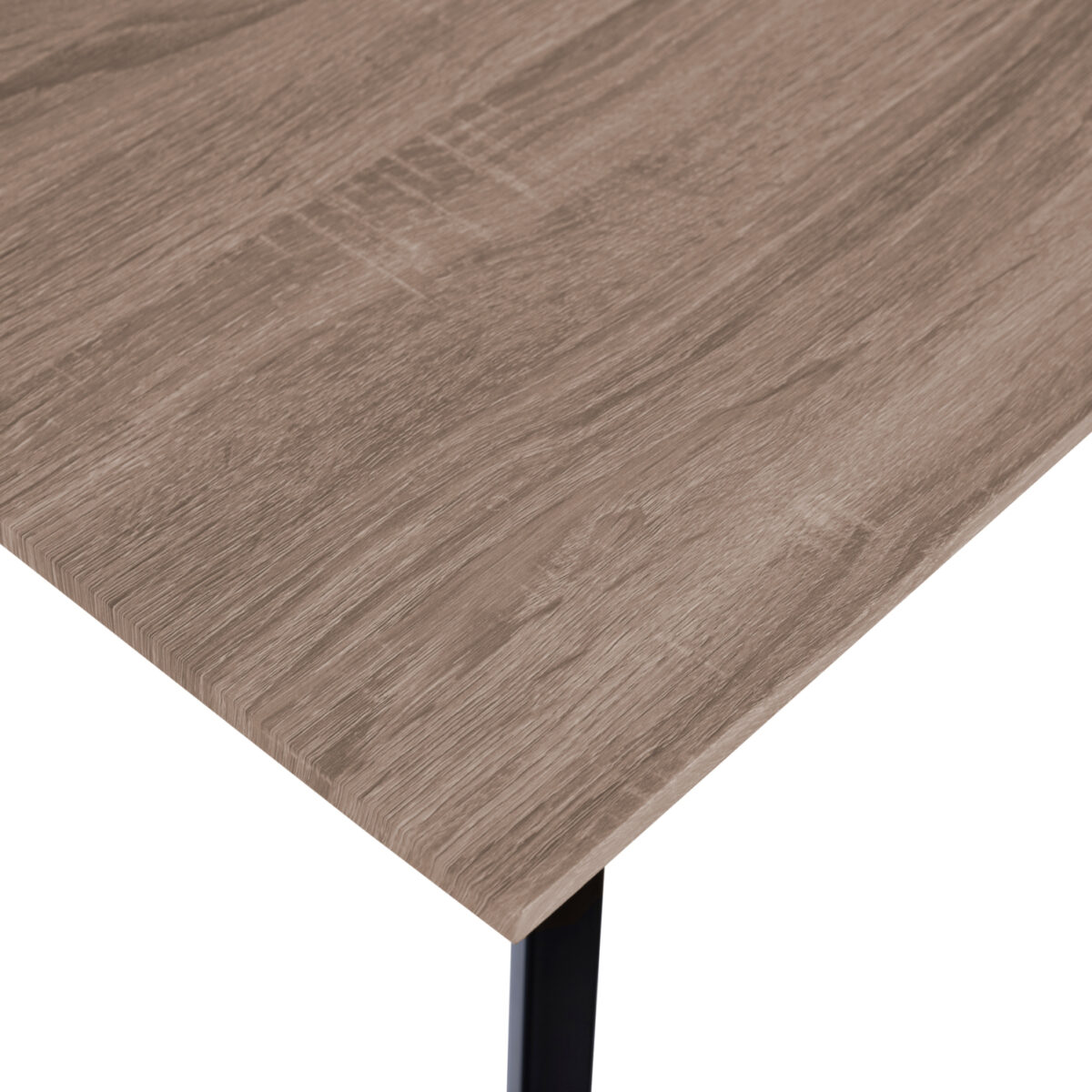 trapezi-trapezarias-140x80-sonama-me-may-4 ΤΡΑΠΕΖΙ ΤΡΑΠΕΖΑΡΙΑΣ OFIRA 140X80 SONAMA ΜΕ ΜΑΥΡΑ ΠΟΔΙΑ HM8374 - Image 5