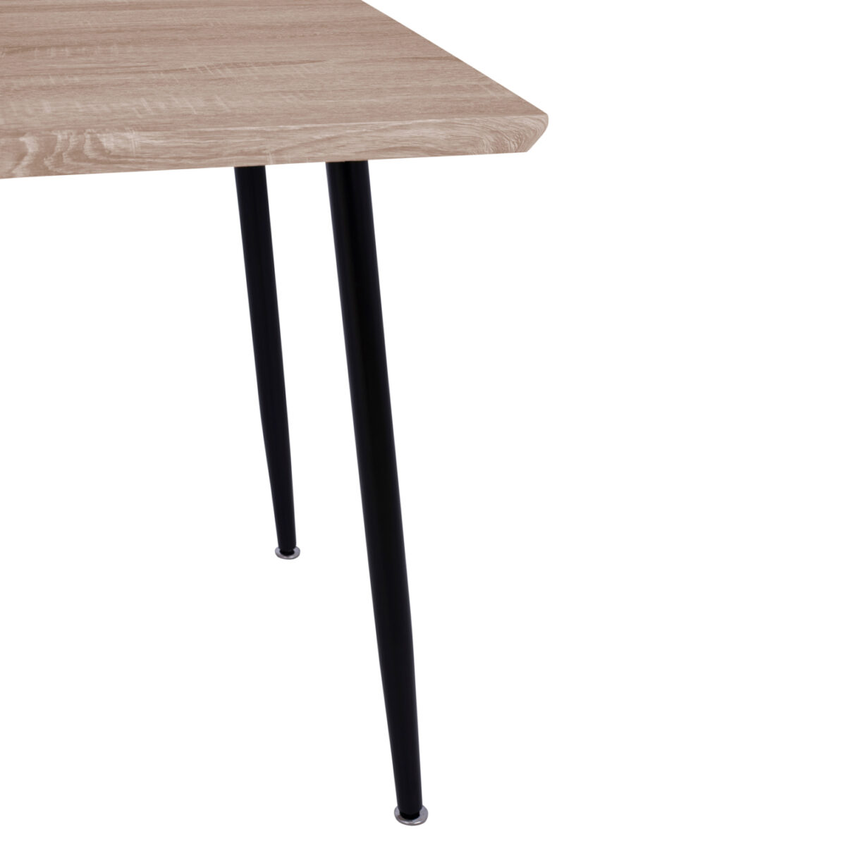 trapezi-trapezarias-fb9833401-120x70ch76-4 ΤΡΑΠΕΖΙ ΤΡΑΠΕΖΑΡΙΑΣ PALOMA HM8334.01, 120X70Χ76,5 SONΟMA, ΜΑΥΡΑ ΠΟΔΙΑ - Image 5