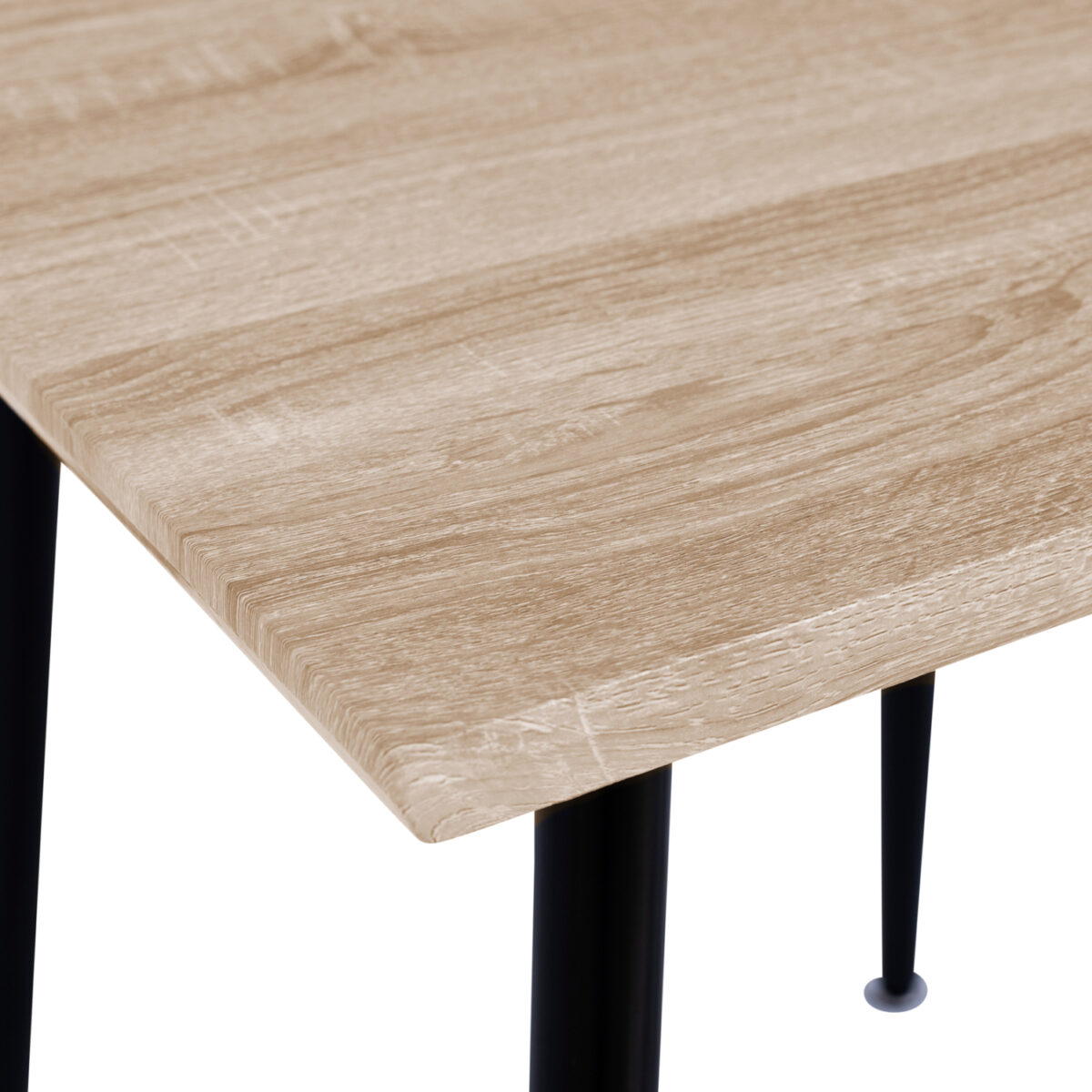 trapezi-trapezarias-fb9833501-70ch70x765-3 ΤΡΑΠΕΖΙ ΤΡΑΠΕΖΑΡΙΑΣ PALOMA HM8335.01, 70Χ70X76.5, SONOMA, ΜΑΥΡΑ ΠΟΔΙΑ - Image 4