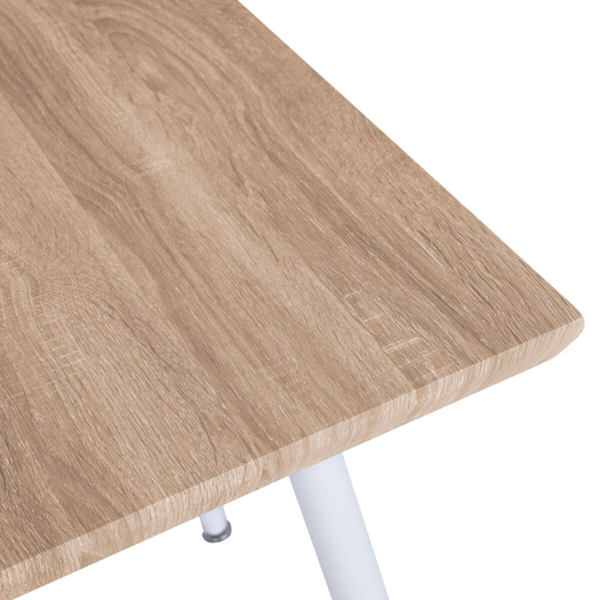 ΤΡΑΠΕΖΙ ΤΡΑΠΕΖΑΡΙΑΣ PALOMA HM8335.02, 70Χ70X76,5, SONOMA, ΛΕΥΚΑ ΠΟΔΙΑ - Image 4