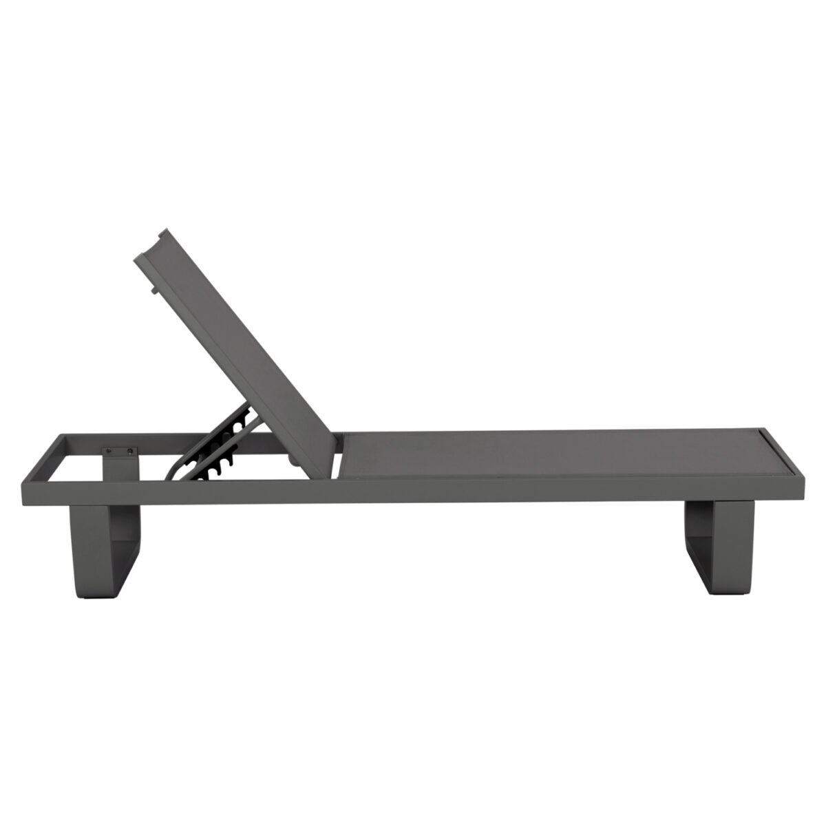 ΞΑΠΛΩΣΤΡΑ ΑΛΟΥΜΙΝΙΟΥ ΜΕ ΥΦΑΣΜΑ TESLIN RICKON HM6292.01 ΣΕ ΓΚΡΙ 198x61,5x97Υεκ. - Image 3