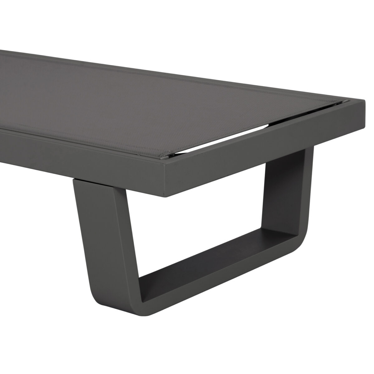 ΞΑΠΛΩΣΤΡΑ ΑΛΟΥΜΙΝΙΟΥ ΜΕ ΥΦΑΣΜΑ TESLIN RICKON HM6292.01 ΣΕ ΓΚΡΙ 198x61,5x97Υεκ. - Image 8