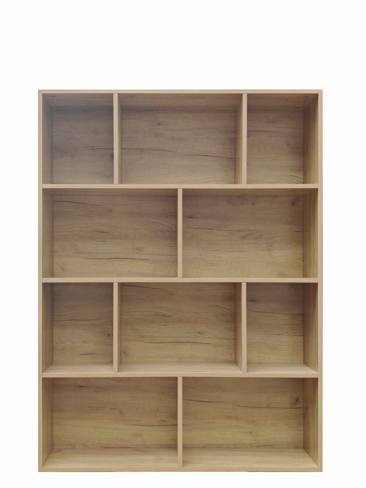 Βιβλιοθήκη Evergin  mdf σε oak απόχρωση 100x30x135εκ - Image 1