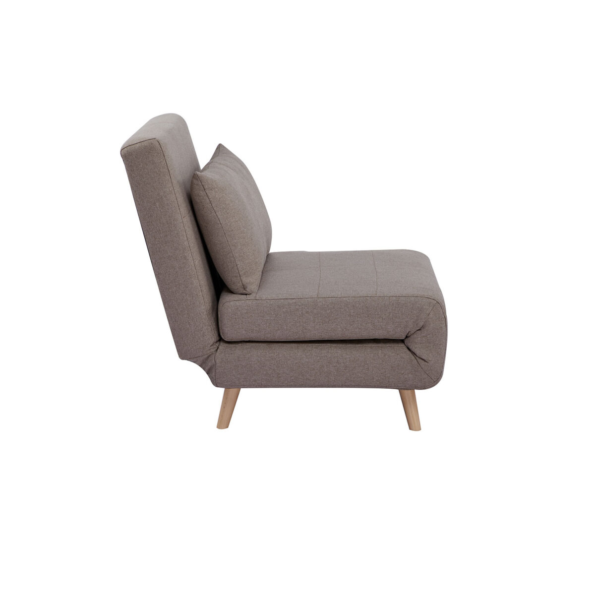 Πολυθρόνα - Κρεβάτι Scoop - 80 γκρεζ 80 x 91 x 84 - Image 3