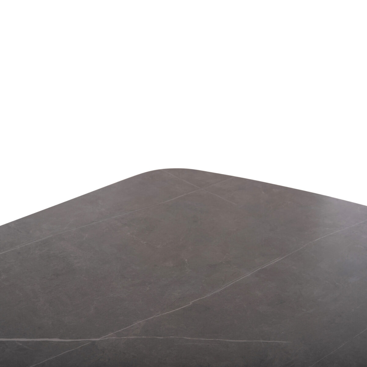 5 ΤΡΑΠΕΖΙ STERLIN SM6356.02 ΣΚΟΥΡΟ ΓΚΡΙ ΑΛΟΥΜΙΝΙΟ & SINTERED STONE TOP 240x100x76Y - Image 6