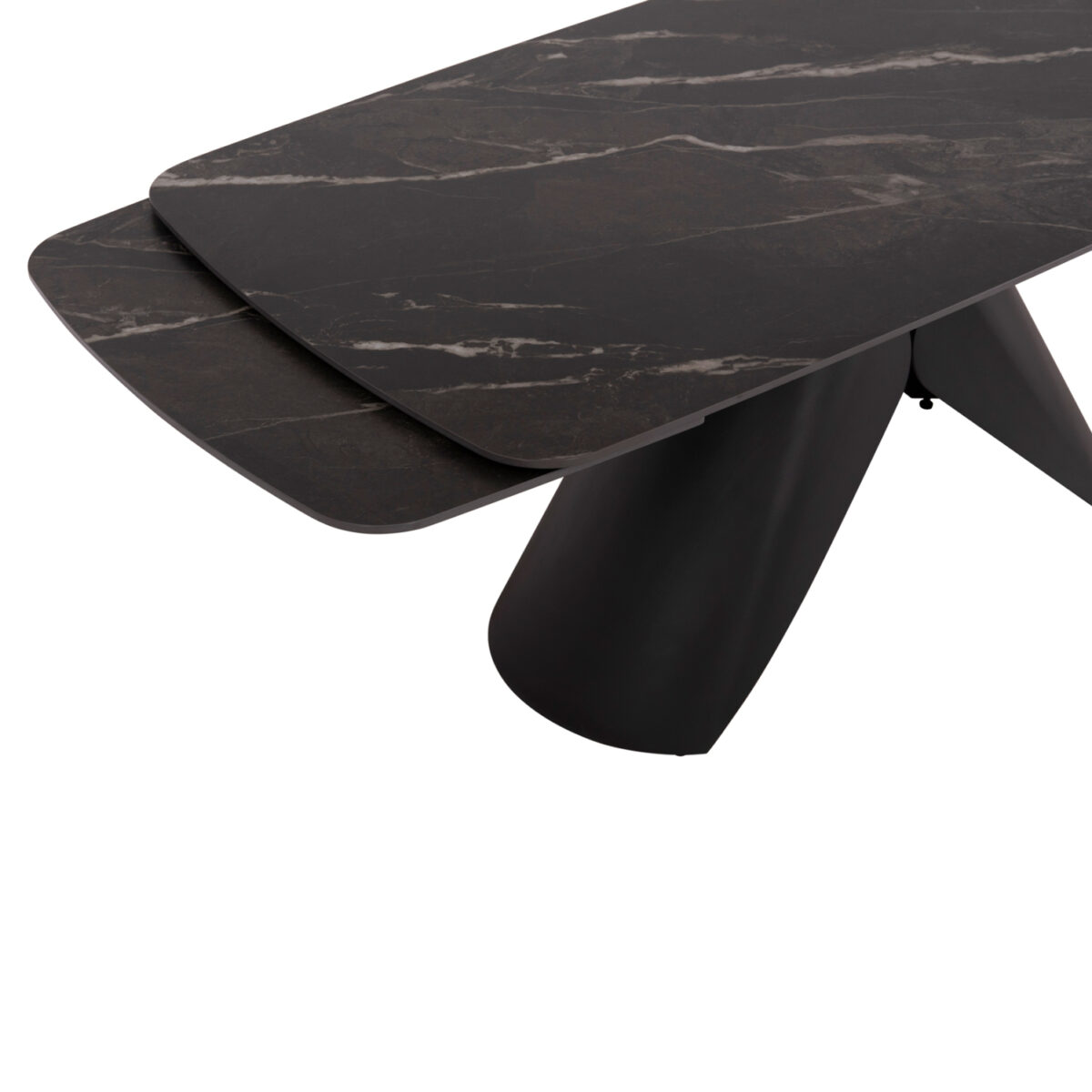 ΣΕΤ ΤΡΑΠΕΖΑΡΙΑΣ 7ΤΜΧ HYPERION SM21230 ΚΕΡΑΜΙΚΟ TOP--ΜΑΥΡΟ ΜΕΤΑΛΛΟ - Image 9