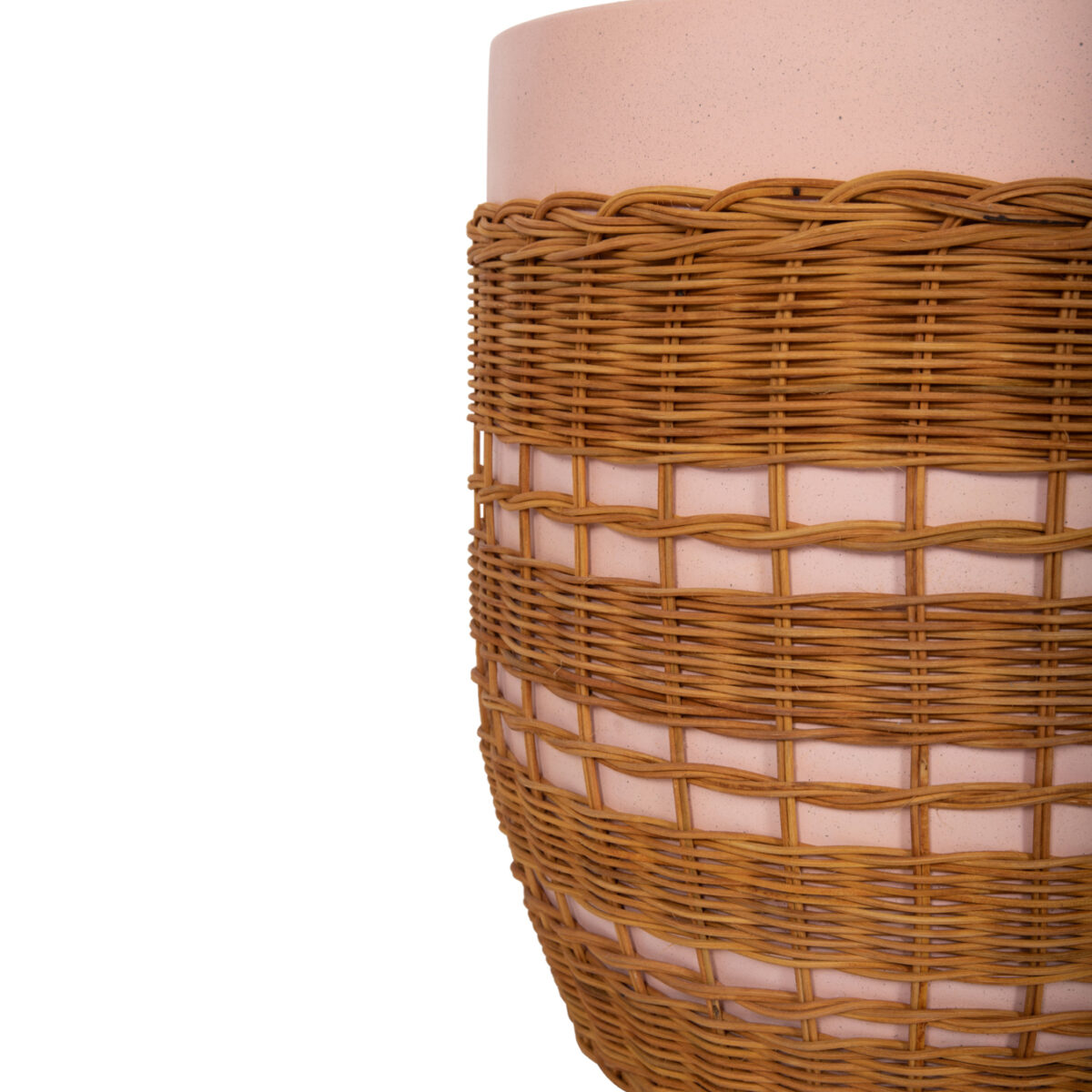 boithitiko-trapezi-fb918166-fiber-cement-5 ΒΟΗΘΗΤΙΚΟ ΤΡΑΠΕΖΙ VILHENA HM18166 FIBER CEMENT ΡΟΖ-RATTAN ΦΥΣΙΚΟ Φ44.5x45Υεκ. - Image 6