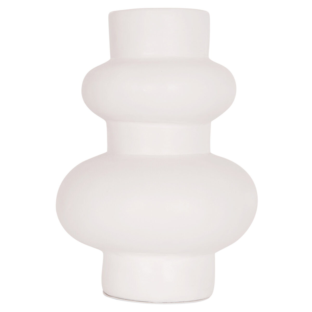 ΕΠΙΤΡΑΠΕΖΙΟ ΔΙΑΚΟΣΜΗΤΙΚΟ ΒΑΖΟ LEMA HM4664.02M ΤΕΡΑΚΟΤΑ ΣΕ ΛΕΥΚΟ--Φ22x29Υεκ. - Image 6