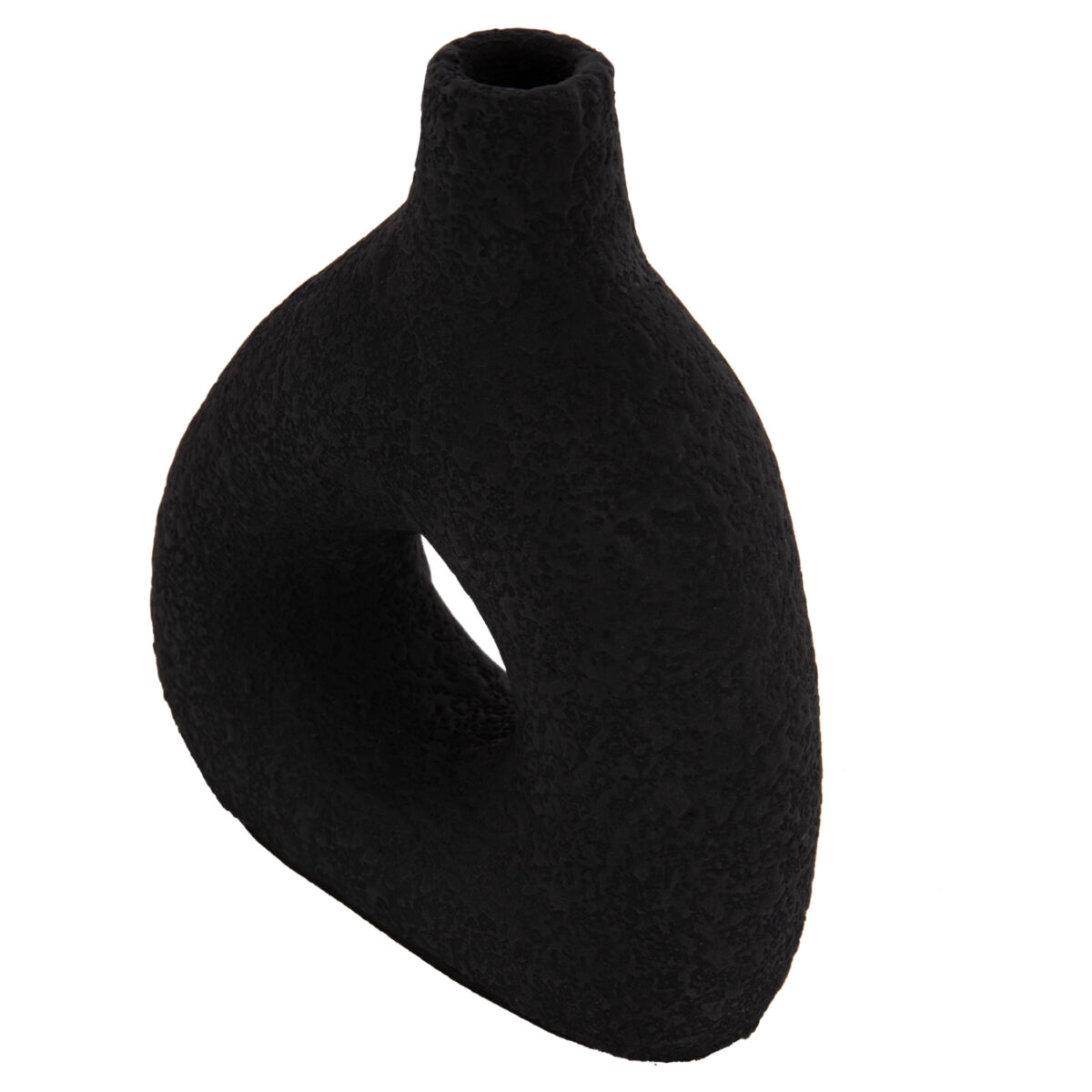 ΕΠΙΤΡΑΠΕΖΙΟ ΔΙΑΚΟΣΜΗΤΙΚΟ ΒΑΖΟ DECANT HM4667.01Μ ΤΕΡΑΚΟΤΑ ΣΕ ΜΑΥΡΟ--17x6.5x20Υεκ. - Image 9