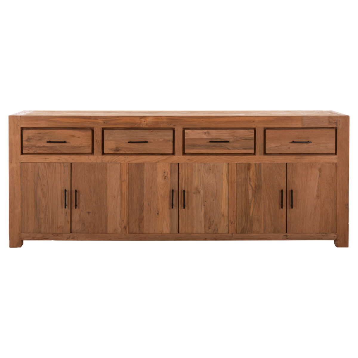 ΜΠΟΥΦΕΣ GRAYSON HM9802 ΑΝΑΚΥΚΛΩΜΕΝΟ ΞΥΛΟ TEAK ΣΕ ΦΥΣΙΚΟ 220x50x90Υεκ. - Image 3