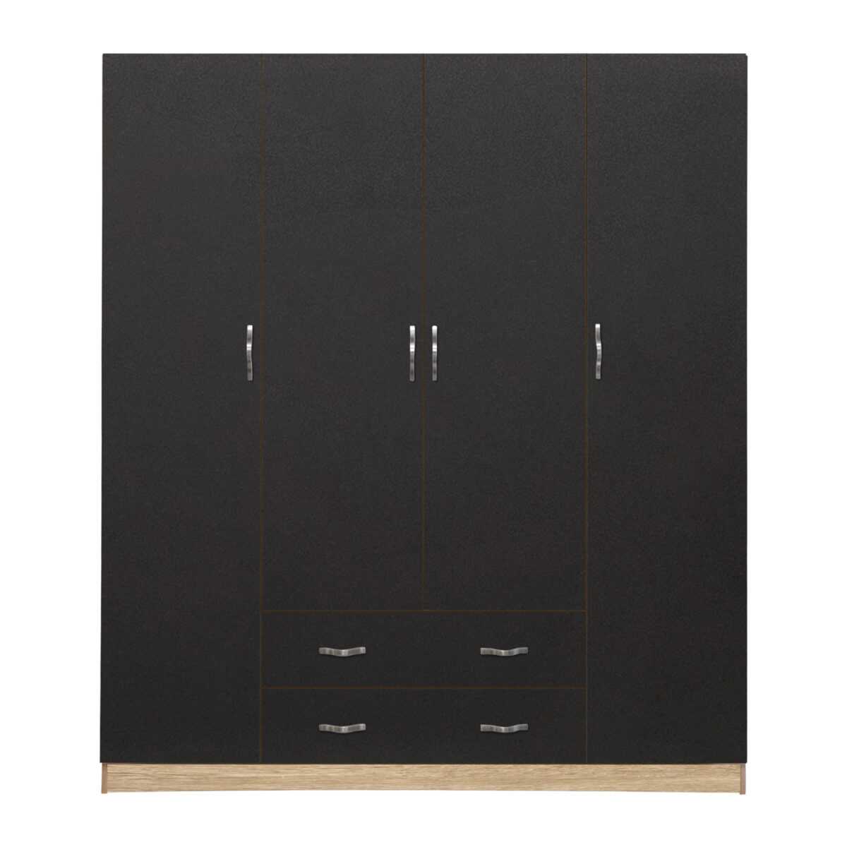 ΝΤΟΥΛΑΠΑ 4ΦΥΛΛΗ AZALEA ΜΕ 2 ΣΥΡΤΑΡΙΑ 200Χ56Χ180Υεκ. HM353.04 SONAMA-ΓΚΡΙ