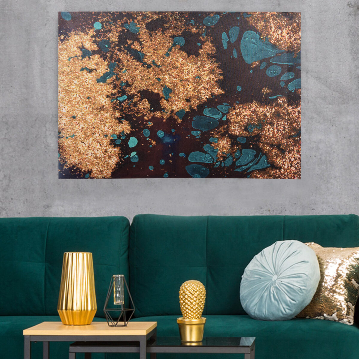 ΠΙΝΑΚΑΣ TOIXOY ΣΕΙΡΑ GOBI HM4775 ΕΚΤΥΠΩΜΕΝΟΣ ΚΑΜΒΑΣ 98x2,5(πάχος)x68Υεκ. - Image 2