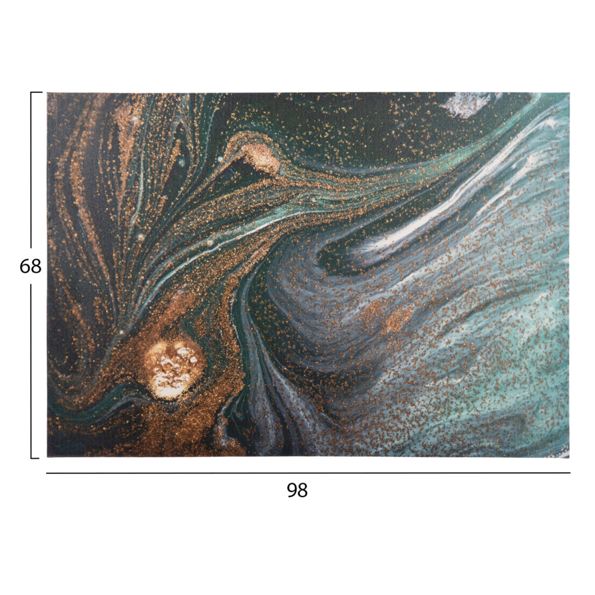 ΠΙΝΑΚΑΣ TOIXOY ΣΕΙΡΑ GOBI HM4780 ΕΚΤΥΠΩΜΕΝΟΣ ΚΑΜΒΑΣ 98x2,5(πάχος)x68Υεκ. - Image 3