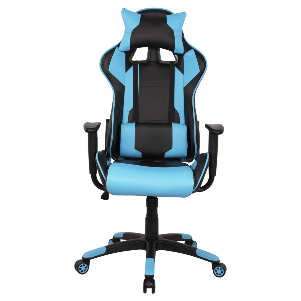polythrona-gaming-fb9107208-mayri-siel-6-2 ΠΟΛΥΘΡΟΝΑ GAMING DARIUS HM1072.08 ΜΑΥΡΗ-ΣΙΕΛ 66,5x70x(122-129) cm - Image 3