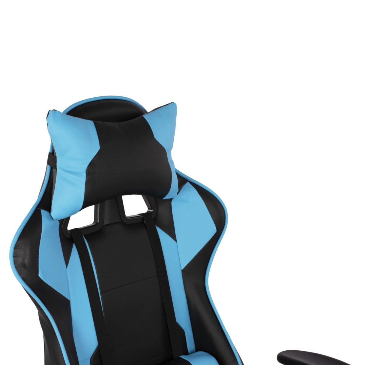 polythrona-gaming-fb9107208-mayri-siel-6-7 ΠΟΛΥΘΡΟΝΑ GAMING DARIUS HM1072.08 ΜΑΥΡΗ-ΣΙΕΛ 66,5x70x(122-129) cm - Image 8