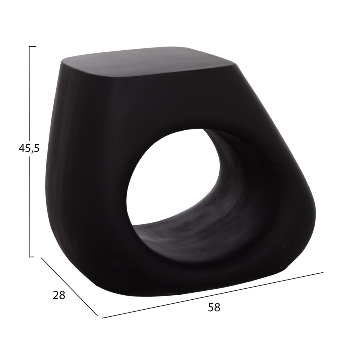 skampo-salonioy-fb9469101-fiber-cement-s-1 ΣΚΑΜΠΟ ΣΑΛΟΝΙΟΥ LANS HM4691.01 FIBER CEMENT ΣΕ ΜΑΥΡΟ--58x28x45.5Υεκ. - Image 2