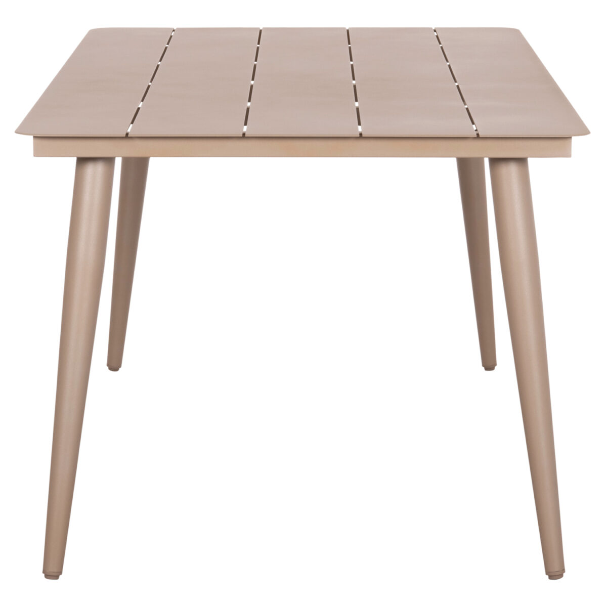 ΤΡΑΠΕΖΙ ΑΛΟΥΜΙΝΙΟΥ ΟΡΘΟΓΩΝΙΟ HIGER HM6291.04 ΚΑΠΟΥΤΣΙΝΟ 160x90x78Υεκ. - Image 5