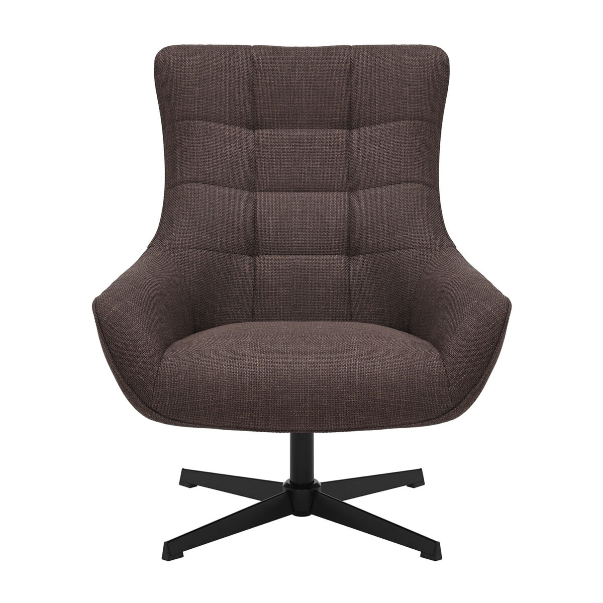 Πολυθρόνα Twin Καφέ 83 x 89 x 99 - Image 2