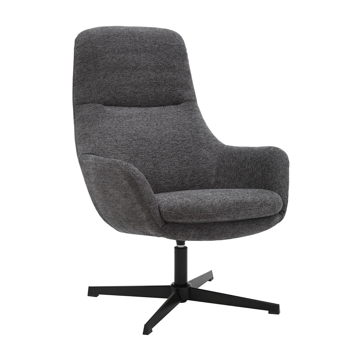 300-393 Πολυθρόνα Kim γκρι 74 x 81 x 102 - Image 1