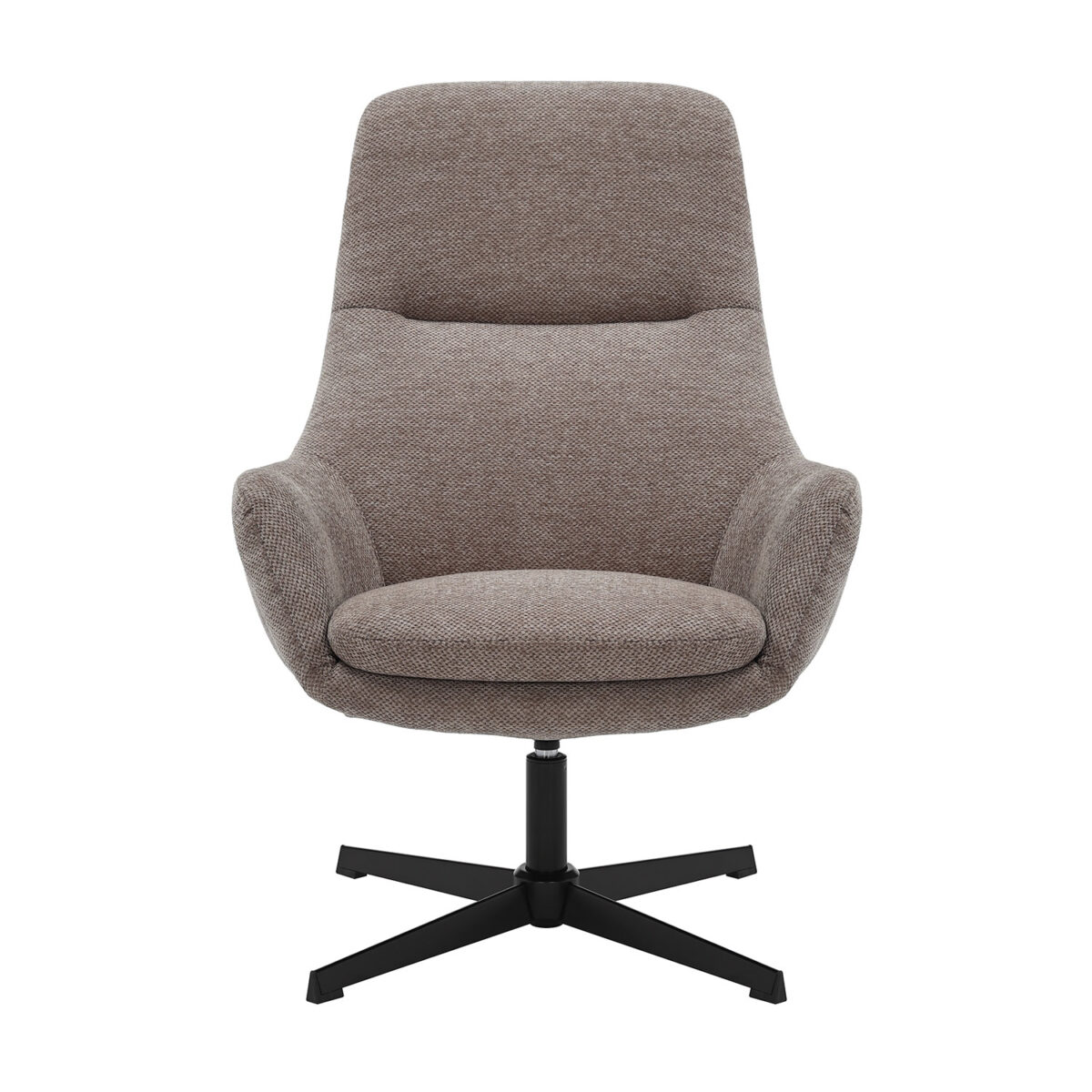 Πολυθρόνα Kim μόκα 74 x 81 x 102 - Image 2