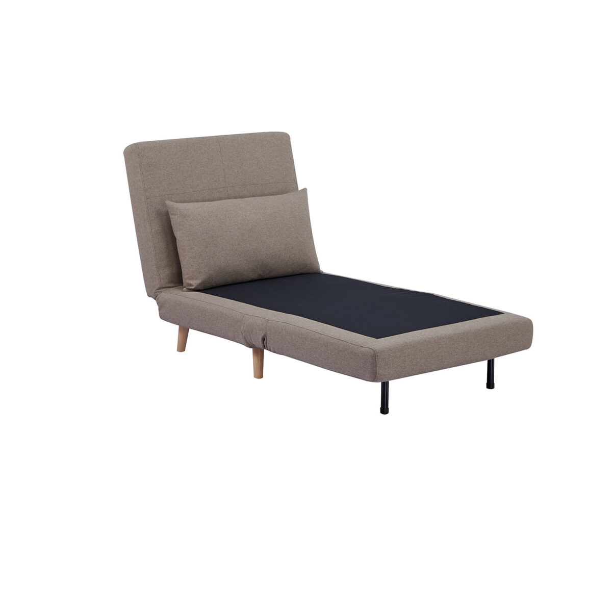 Πολυθρόνα - Κρεβάτι Scoop - 80 γκρεζ 80 x 91 x 84 - Image 6