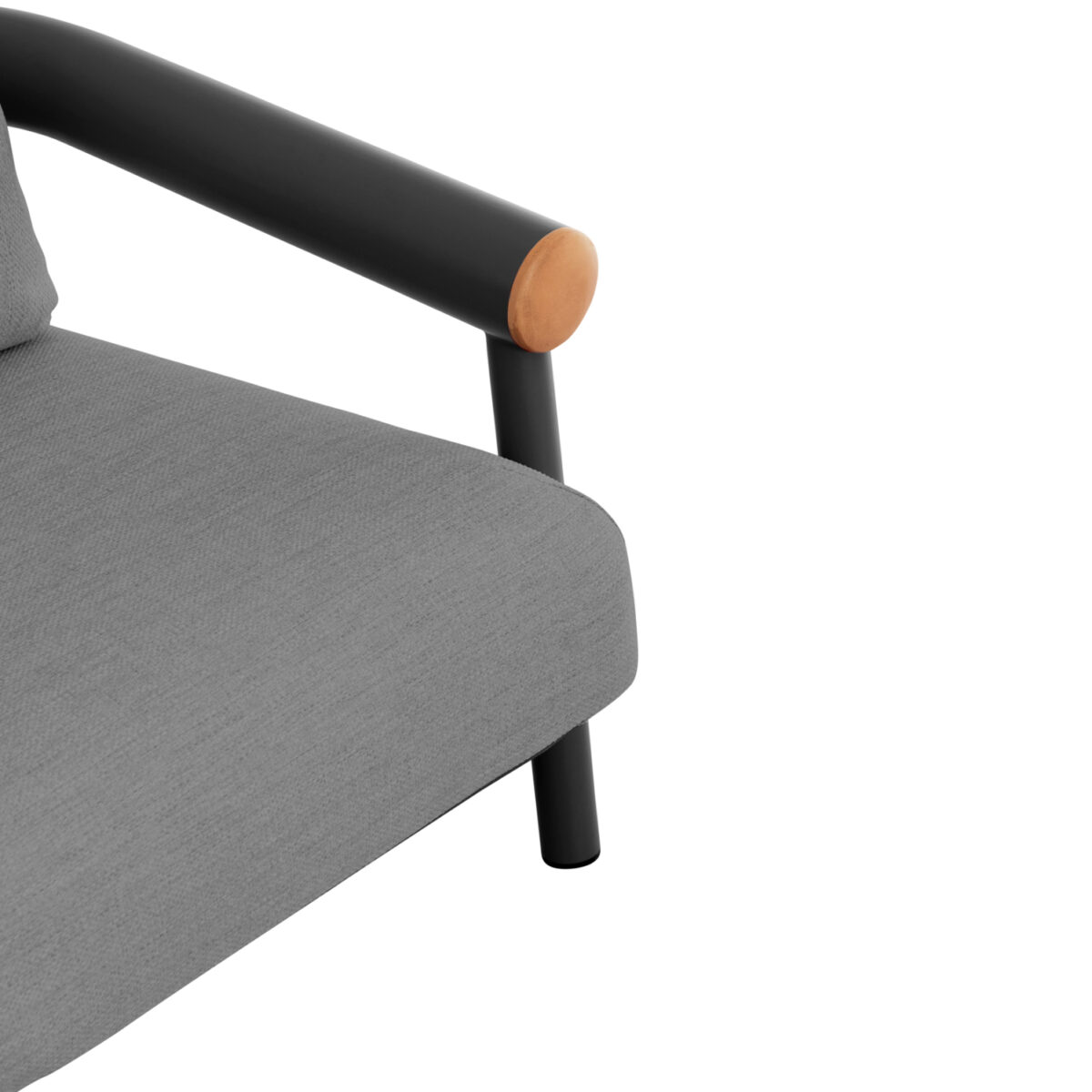 ΣΕΤ ΣΑΛΟΝΙ ΕΞ.ΧΩΡΟΥ 4ΤΜΧ EUTOPIA SM6237.01 ΣΚΟΥΡΟ ΓΚΡΙ ΑΛΟΥΜΙΝΙΟ & OLEFIN & ΓΥΑΛΙ - Image 9