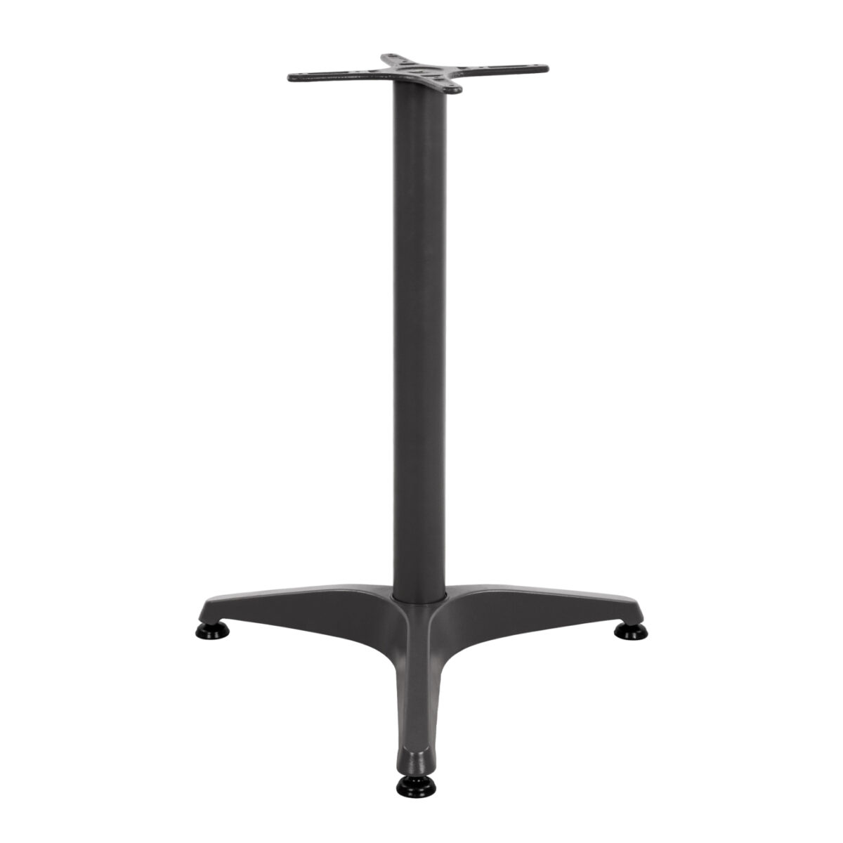 ΒΑΣΗ ΑΛΟΥΜΙΝΙΟΥ 3ΝΥΧΗ 54X54Χ68Υεκ. ΜΕ ΣΤΑΥΡΟ 29Χ29εκ. HM449 ΓΚΡΙ - Image 3