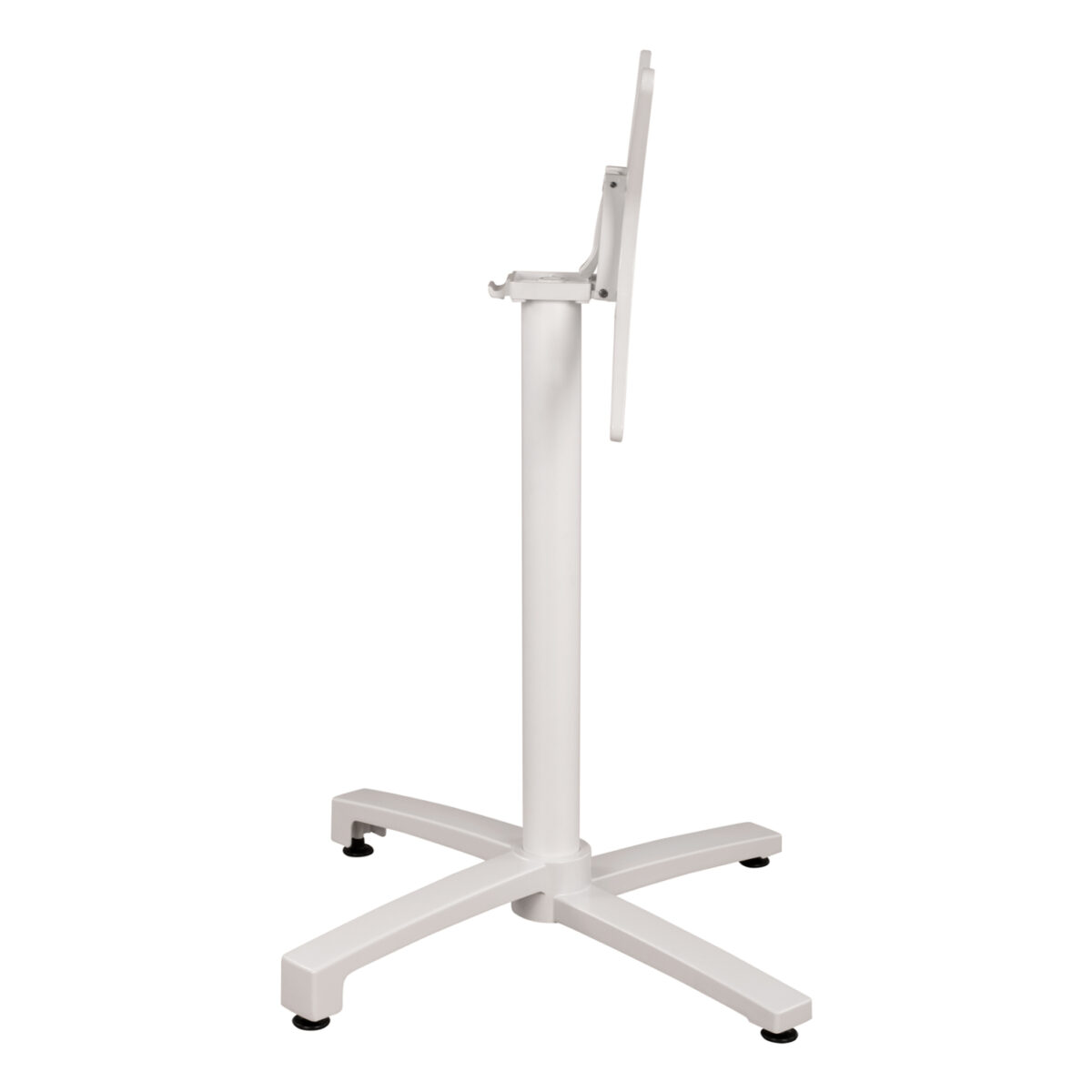 ΒΑΣΗ ΑΛΟΥΜΙΝΙΟΥ HM459.02 ΛΕΥΚΟ ΜΑΤ 69Χ69Χ73Υεκ. ΜΕ ΕΠΙΦΑΝΕΙΑ 48Χ48εκ. - Image 4